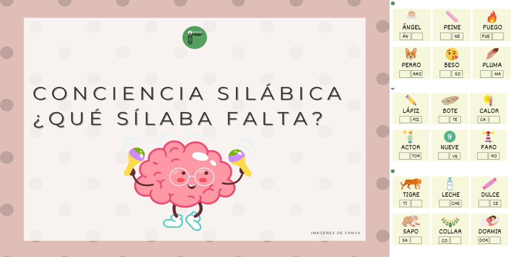 Trabajaremos la conciencia silábica con estas geniales tarjetas.  En cada una los niños encontrarán la palabra completa (formada por dos sílabas) y debajo, la palabra con una sílaba faltante que […]