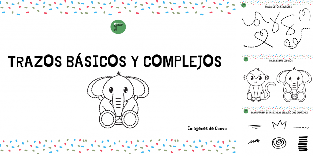 Con estas geniales fichas trabajaremos la grafomotricidad.  Los niños deberán realizar diversidad de trazos desde más simples a más complejos. También se pondrá en juego su creatividad, inventando distintas figuras […]