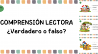 En esta oportunidad os compartimos bonitas láminas para trabajar comprensión lectora de frases.  Los niños deben observar las imágenes y marcar los enunciados según sea verdaderos o falsos.  También podemos […]