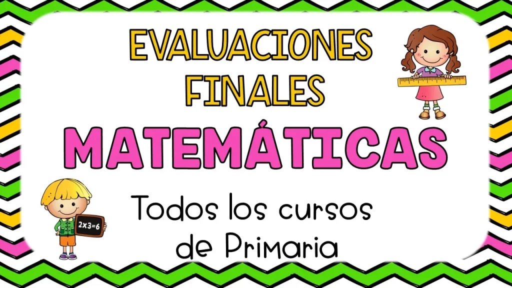MATEMÁTICAS Evaluaciones finales para los cursos de Primaria Al finalizar las etapas de Educación Primaria y de Educación Secundaria se realizará una evaluación final individualizada de carácter muestral (solo se […]
