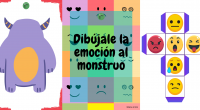 Hoy os compartimos este genial recurso para trabajar educación emocional.  Contiene cuatro monstruos y dos dados con distintos emojis.  Los niños deben dibujarle al monstruo que hayan elegido la emoción […]