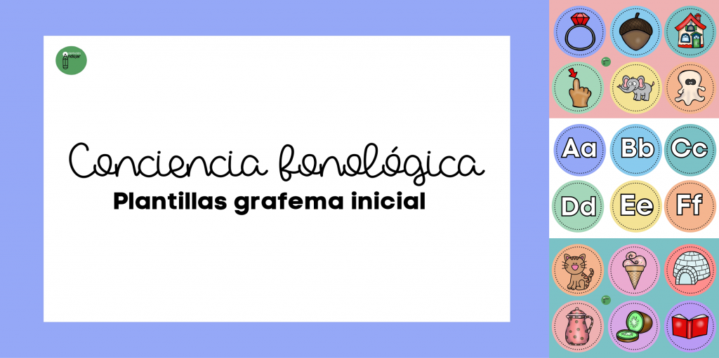 Os traemos estas coloridas plantillas para trabajar conciencia fonológica.  Los niños deben colocar la letra inicial en el dibujo correspondiente.  Con este recurso podemos armar divertidos tableros de lotería. DESCARGAR […]