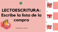 Hoy trabajaremos escritura con este divertido recurso.  Los niños deben observar cada canasto de productos y escribir la lista de la compra.  Cada canasto contiene cuatro elementos variados.  Trabajamos atención, […]