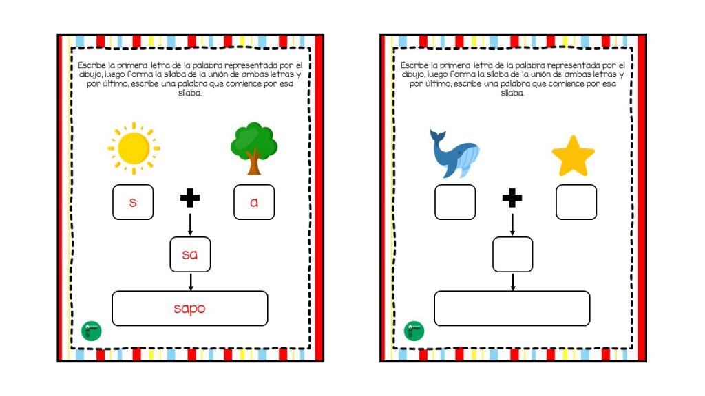 El recurso que os comparto a continuación, es un material muy completo ya que nos permite trabajar las tres conciencias, es decir, fonológica, silábica y léxica; a partir de pistas […]