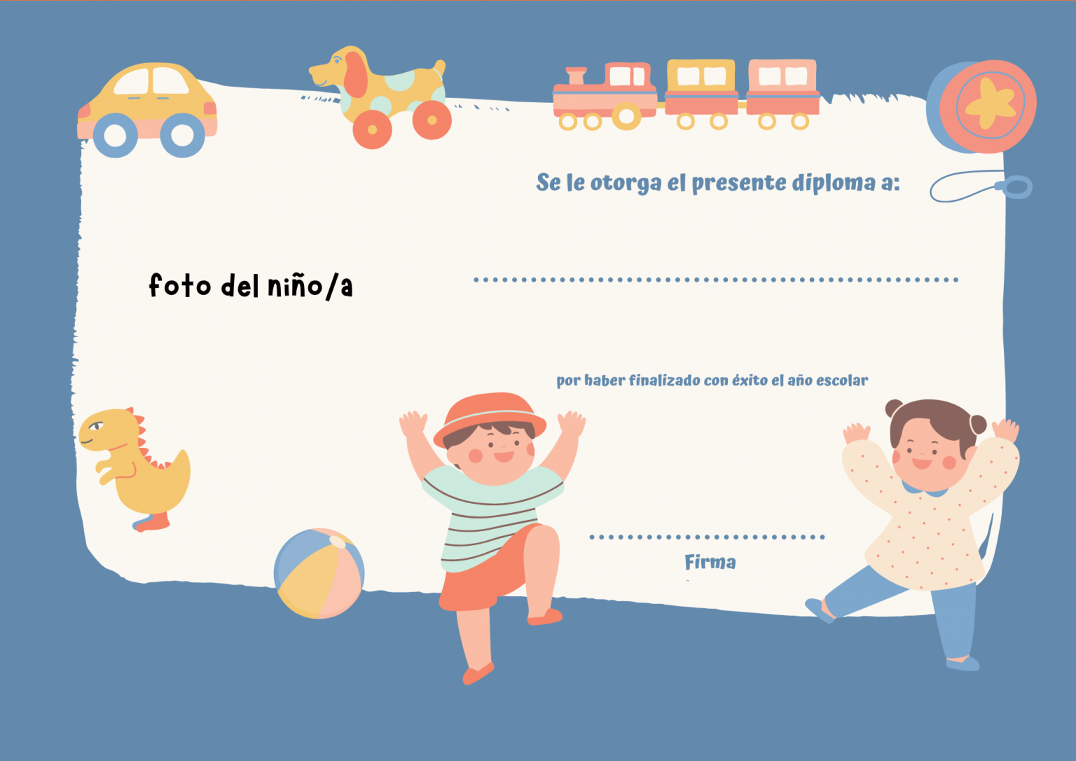 Colección Diplomas Fin de curso EDITABLES - Orientacion Andujar