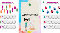 Os traemos esta propuesta para los más pequeñitos.  Deben contar los objetos y colorear la cantidad según el color.  Por ejemplo: Si hay tres globos rojos, deben ir hacia la […]