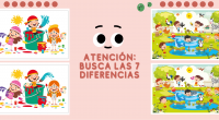 Hoy os compartimos esta bonita actividad para trabajar atención. Consiste en coloridas láminas para buscar las siete diferencias entre dos imágenes.  Un recurso divertido para entretener a los peques al […]