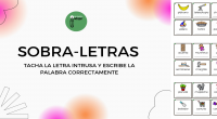 Con esta actividad trabajaremos la atención y la lectoescritura. Los niños deberán descubrir y señalar la letra intrusa en cada palabra, una letra que sobra y está de más. Luego, […]