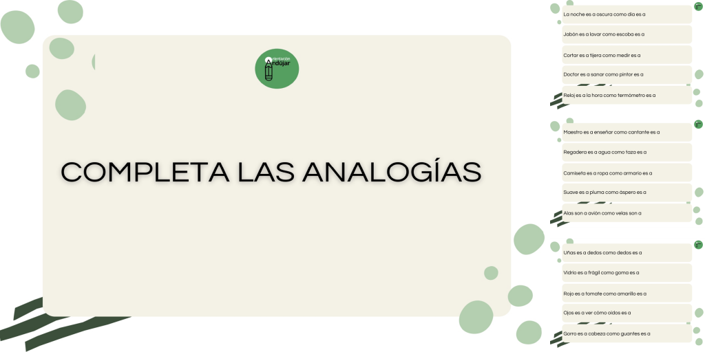 La analogía es una comparación o relación entre varias cosas, razones o conceptos; comparar o relacionar dos o más seres u objetos a través de la razón; señalando características generales […]
