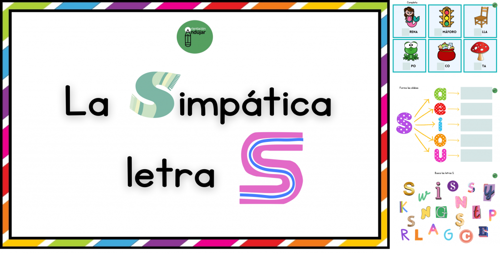 Hoy les traemos otra parte del cuadernillo las letras, el grafema S. Lo trabajaremos con: una lámina decorativa para el aula discriminación visual del grafema entre las demás letras del […]