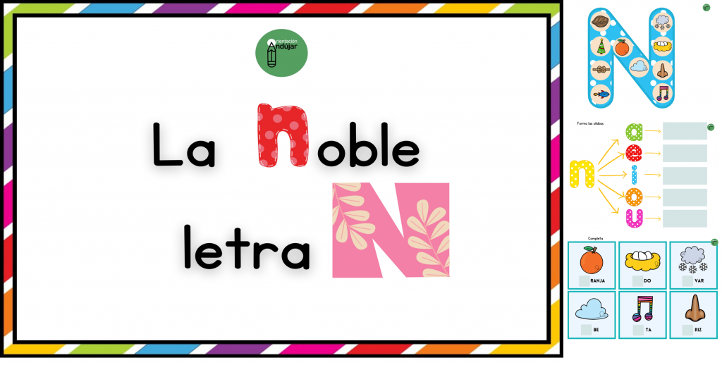 Continuamos compartiendo otro apartado del cuadernillo «Las letras», en este caso, es el turno de la N. En estas fichas encontrarás: una lámina decorativa para el aula discriminación visual del […]