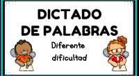 Cuadernillo con más de 500 palabras para realizar dictado, clasificadas en diferentes niveles de dificultad que os dejamos ahora: NIVEL 1 Palabras bisílabas con sílabas directas. Fase 2: Palabras bisílabas […]