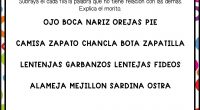 CONCIENCIA SEMÁNTICA SEÑALA EN INTRUSO PALABRAS ESCRITAS       DESCARGA LAS ACTIVIDADES EN PDF CONCIENCIA SEMÁNTICA SEÑALA EN INTRUSO PALABRAS ESCRITAS