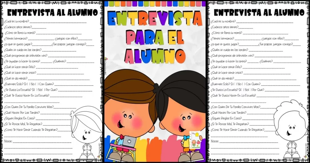 Entrevita inicial alumnos/as especial infantil y primer ciclo asdfasdf     DESCARGA EL MATERIAL EN PDF ENTREVISTA INICIAL ESPECIAL INFANTIL Y PRIMER CICLO MAS MATERIALES FUENTE:  https://www.facebook.com/groups/myclassroomtrccortesias