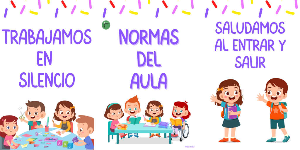 Os traemos estos preciosos pósters con las reglas del aula para decorar la sala.  Un bonito recurso para aprender las normas de convivencia y transitar la jornada con respeto y […]