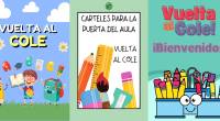 Hoy os compartimos este pack de bonitos carteles para decorar las puertas del aula relacionados con la vuelta al cole. Con distintos diseños podrás darle color y alegría a este […]