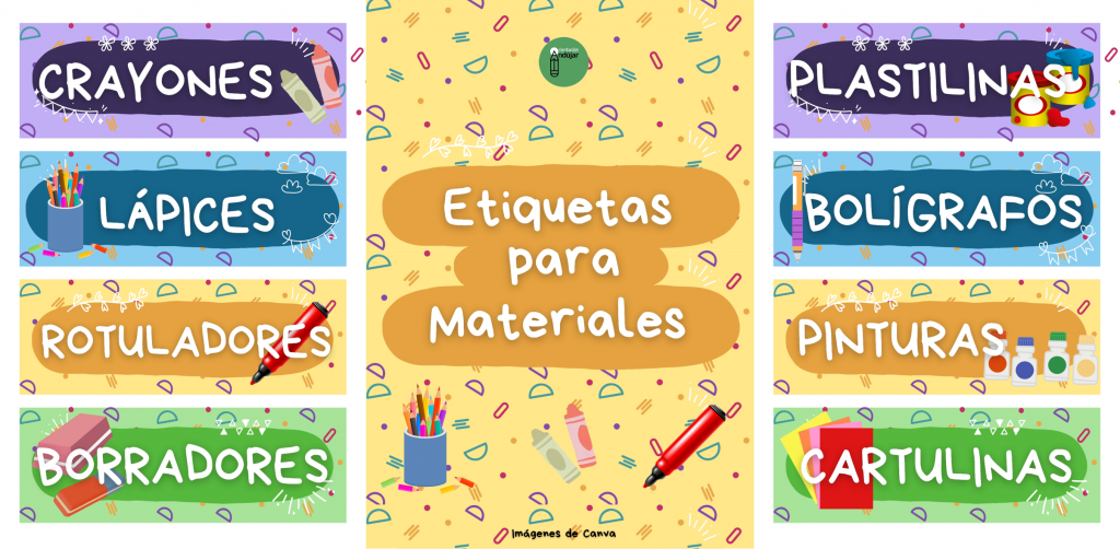 Os traemos estas coloridas etiquetas para organizar tus materiales en el aula. Nada más bonito y práctico que tener todos nuestros útiles ordenados. Así rotulados todos los alumnos y docentes […]