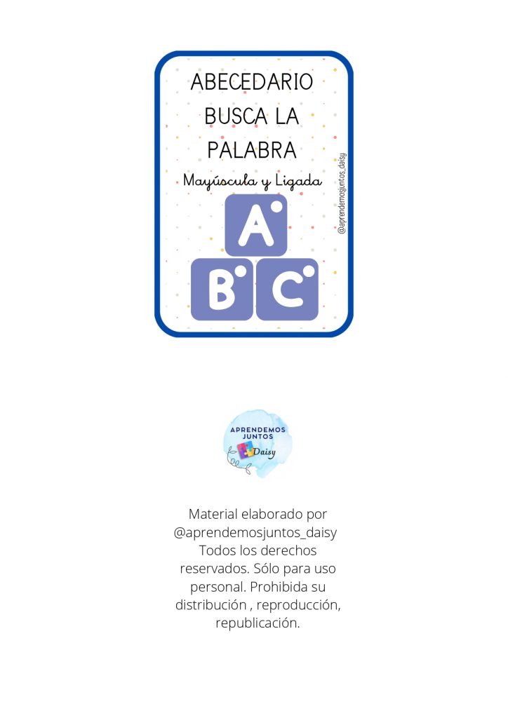 ?ABC ENCUENTRA LA PALABRA? aprendemosjuntos_daisy nos comparte este material   ?ABC ENCUENTRA LA PALABRA? Hola mis chicos‼️? Hoy aprendimos a leer e identificar las palabras con las imágenes de las tarjetas […]