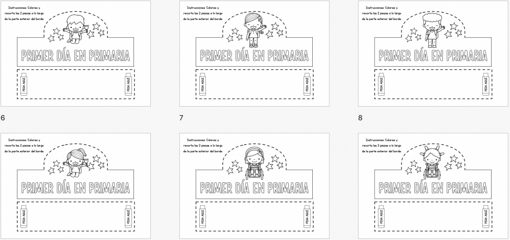 Os hemos preparado estas bonitas coronas para nuestros peques de Infantil.  Pueden armarlas en papel, colorearlas y vestirlas como reyes y reinas en su primer día.  Ofrecemos diseños de superhéroes, […]