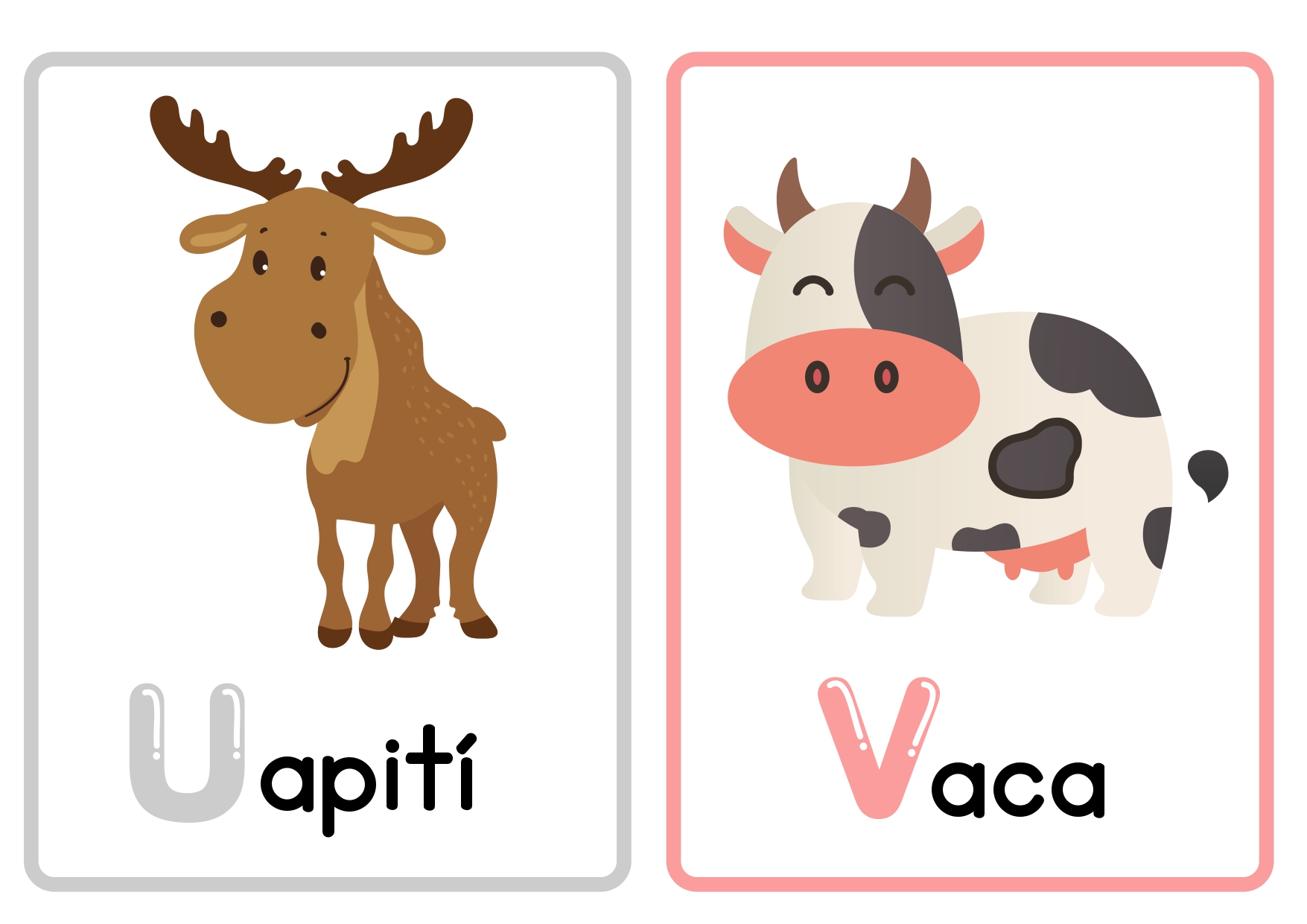 Colorido abecedario de animales_page-0012 - Orientación Andújar ...