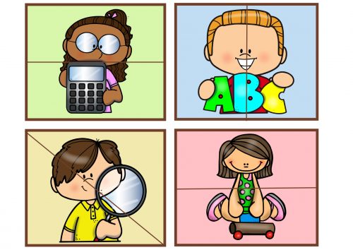 Rompecabezas de dos piezas para niños sales