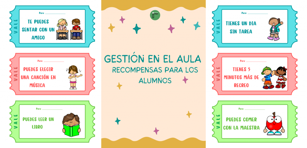 Os compartimos este pack de cupones para premiar a nuestros alumnos cuando tienen un buen desempeño.  Las recompensas son estrategias educativas con las que se pueden conseguir cambios positivos en […]