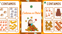 Os traemos estas otoñales tarjetas de conteo. Con ellas podrán trabajar la atención, conteo, números, cantidades y vocabulario de otoño.  Puedes usarlas como fichas o recortarlas en tarjetas individuales.  DESCARGAR […]