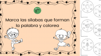 Hoy os compartimos esta nueva propuesta para trabajar conciencia silábica.  Los niños deben marcar en la rueda, cuáles son las sílabas que forman el nombre de la imagen del centro. […]