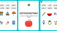 Hoy os compartimos este genial recurso de lectoescritura.  Los niños deben leer las palabras y escribirlas (o recortar los papeles y pegarlos) debajo de la imagen correspondiente. Trabajamos atención, lectoescritura […]