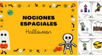 Con este recurso podrán trabajar las nociones espaciales, temática de Halloween.  Los niños deberán observar las imágenes y completar las frases correspondientes.  Un recurso muy bonito y útil para trabajar […]