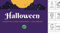 Con este material podrás trabajar la lectoescritura con vocabulario de Halloween.  Tus alumnos deberán escribir los nombres y colorear las imágenes. Pueden copiarlo del cartel en letra ligada o pasarlo […]