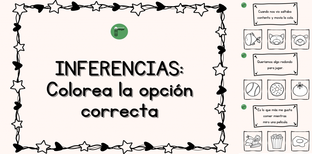 Inferir algo es razonar sobre aquello que no se encuentra escrito de forma explícita en un texto o imagen determinado pero que se deduce por asociación de dos o más […]