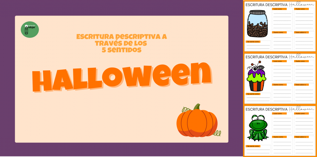 Hoy os compartimos este genial recurso para trabajar la escritura descriptiva (¡y creativa!) sobre Halloween.  ¿En qué consiste la propuesta? Los niños deberán observar las escalofriantes imágenes e imaginar y […]