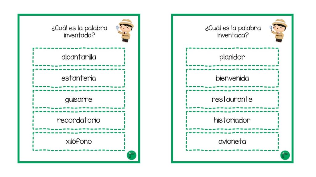 Estas fichas pretenden mejorar la habilidad de representar y operar mentalmente con los sonidos del lenguaje, influyendo directamente en los procesos de decodificación lectora, así como ejercitan la  memoria  de […]