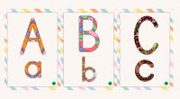 Os he diseñado este precioso abecedario en mayúscula y minúscula con formato mandalas, ideal para decorar tu clase o salón.