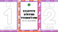 Os traemos estas super láminas para practicar los números, cantidades y grafomotricidad con motivo de Halloween.  Los niños deben trazar los números y sus nombres del 0 al 9 y […]