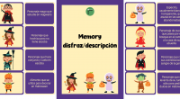 En esta oportunidad os compartimos este divertido juego de memoria, acorde a las fechas de Halloween. Se deben encontrar el par correspondiente al disfraz y su descripción. Trabajaremos memoria, atención, […]