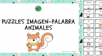 ¡Con este recurso aprender a leer las primeras palabras es muy divertido! Los niños deben unir la imagen del animal con su nombre. Contiene bonitas ilustraciones que harán la actividad […]