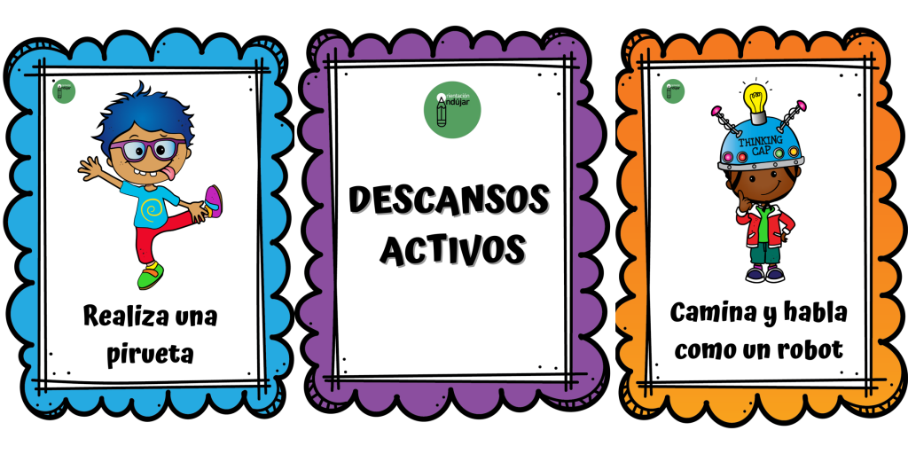 Hoy os proponemos estas láminas con divertidos descansos activos para el aula. Se ha comprobado que realizarlas en un periodo de 3, 5 o 10 minutos tras las sesiones de […]