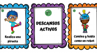 Hoy os proponemos estas láminas con divertidos descansos activos para el aula. Se ha comprobado que realizarlas en un periodo de 3, 5 o 10 minutos tras las sesiones de […]