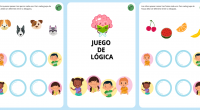 En este divertido juego, los niños deberán utilizar los objetos dados para armar (y dibujar) cuatro grupos distintos de tres elementos. Se pondrá en juego la atención, el razonamiento, la […]