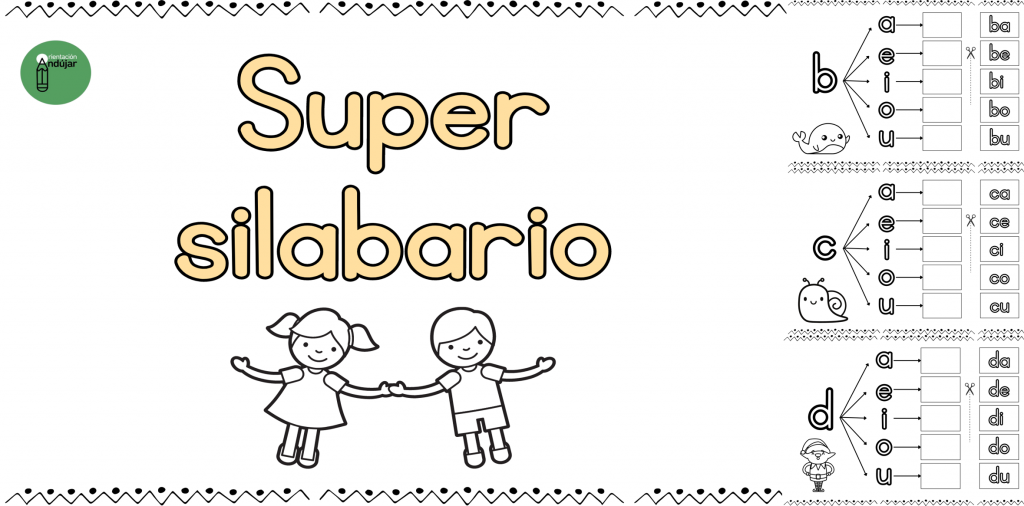 Os hemos preparado este super silabario para completar. Puedes resolverlo escribiendo las sílabas o recortando y pegando las dadas. Se puede colorear por su diseño en blanco y negro. Un […]
