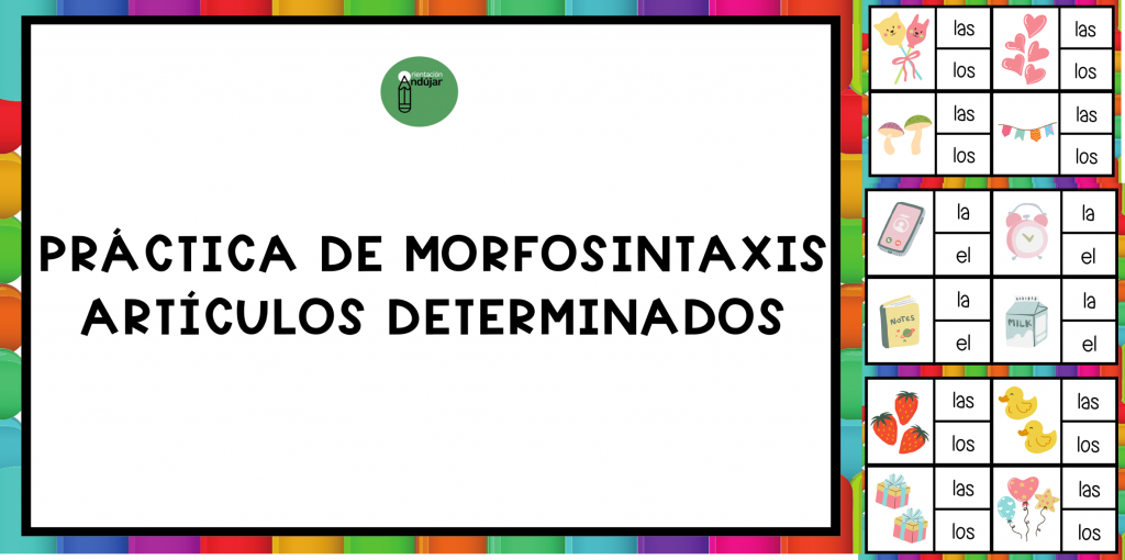 Hoy os traemos este genial material que puedes utilizar como fichas o tarjetas para trabajar artículos determinados.  El artículo determinado o definido es un tipo de artículo que modifica un […]