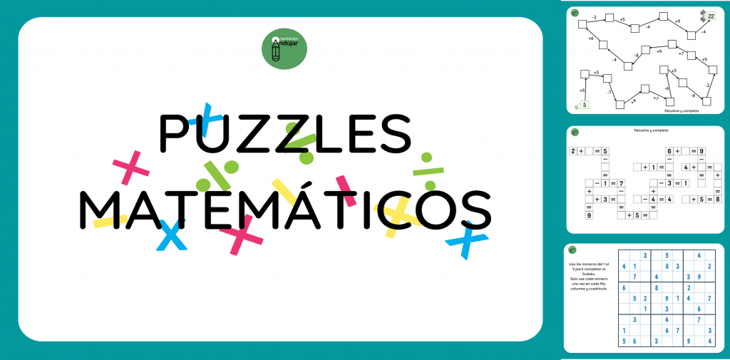 Hoy os compartimos una serie de tres puzzles matemáticos.  Cadena de operaciones: se deben realizar las sumas y restas para llegar al resultado dado. Ceros y unos: Se llena cada […]