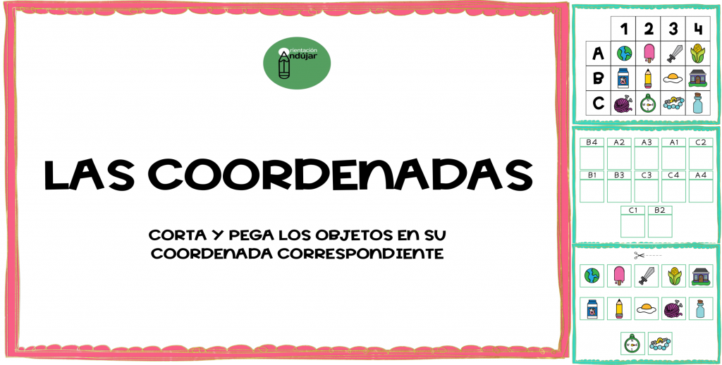 Hoy os compartimos un genial recurso para trabajar las coordenadas.  Los niños deben recortar las imágenes, observar sus ubicaciones en el tablero y pegarlas en el lugar correspondiente. Una manera […]