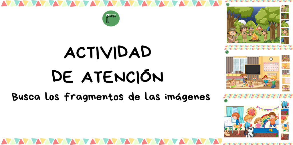 En esta oportunidad os hemos preparado estas bonitas láminas para trabajar atención y percepción visual.  Los niños deben observar los fragmentos y ubicarlos en la imagen principal. Con estas láminas […]