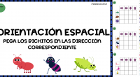 Con este recurso podrás trabajar la atención, orientación espacial y lateralidad.  Los niños deben recortar y pegar en el tablero los bichitos en la dirección que señalan las flechas: mirando […]