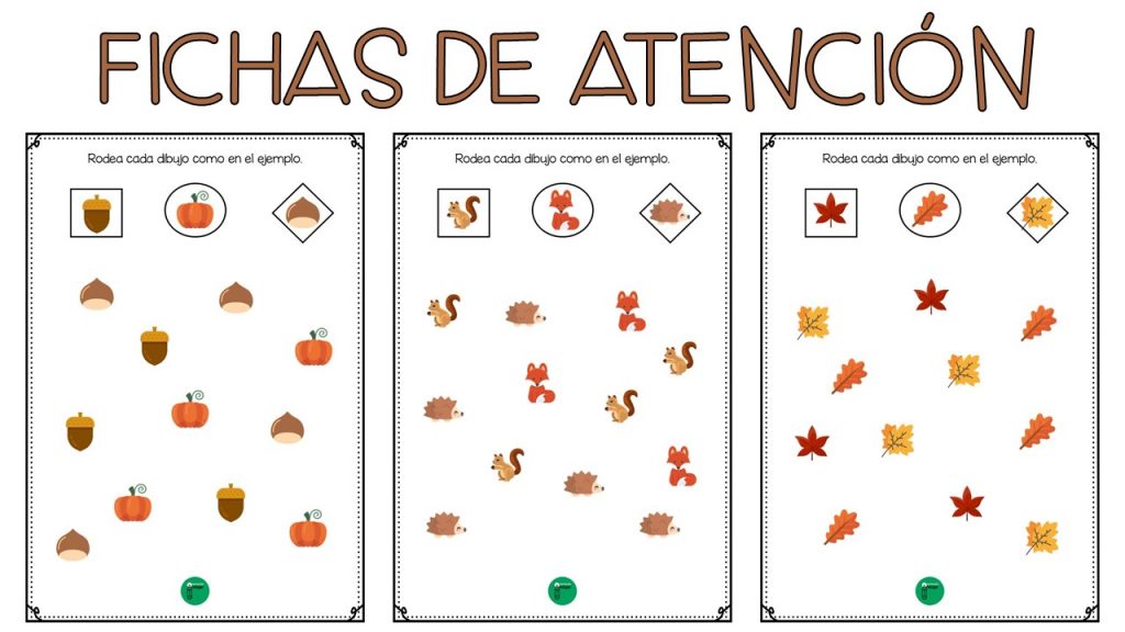 Las actividades de atención sostenida y selectiva estimulan otros aspectos no menos importantes en la Educación Infantil y Primaria: la discriminación visual, la percepción de diferencias y la coordinación visiomotora […]