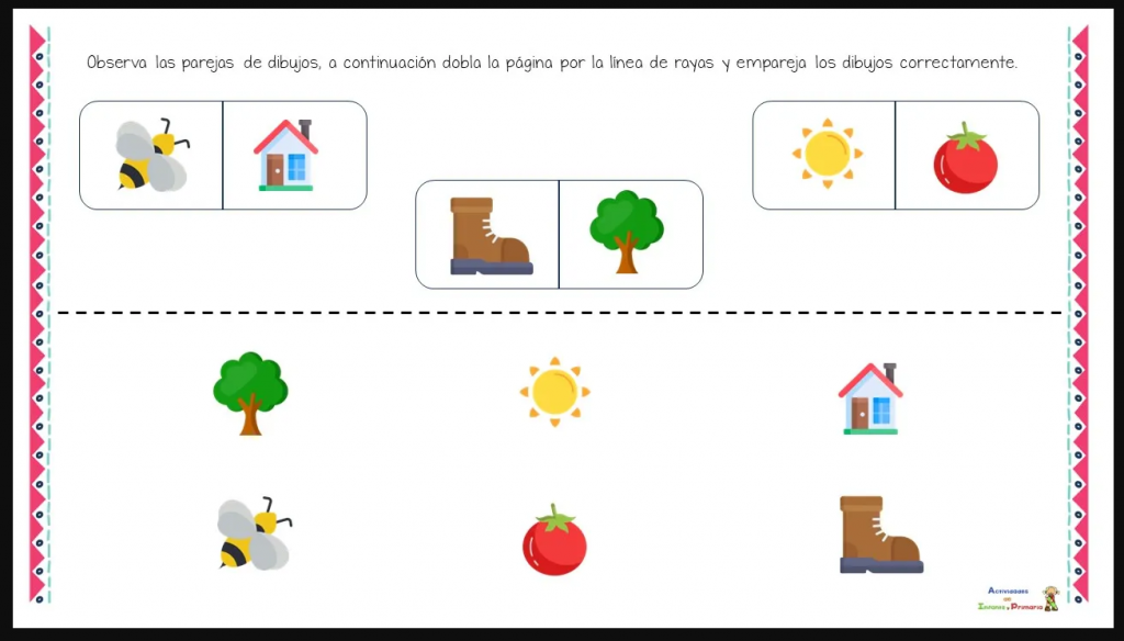 La memoria visual implica ser capaz de mantener una imagen mental de una secuencia de letras, números, palabras, colores, formas, etc. El siguiente material, es muy útil para trabajar este […]