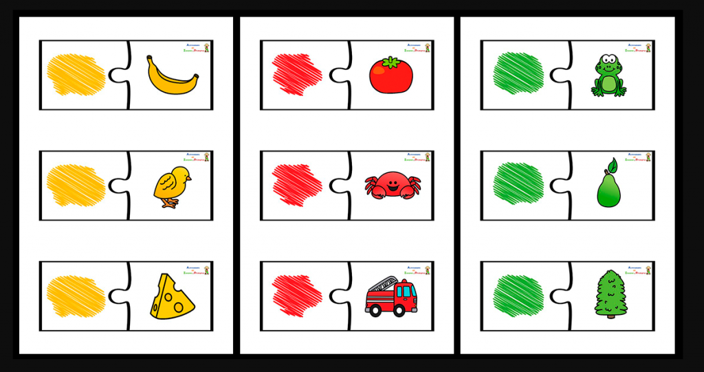 Con estas fichas  para niños en infantil, Con la ayuda de estas tarjetas de enseñanza, el niño aprende rápida y fácilmente todos los colores básicos: rojo, naranja, amarillo, verde, azul, […]